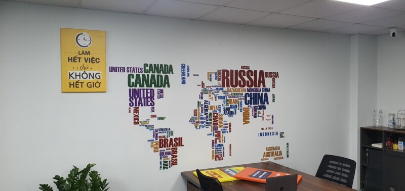 Dịch vụ vẽ tranh tường Việt