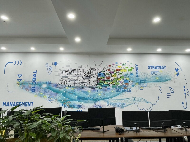 Dịch Vụ In Tranh Tường Văn Phòng Trang Trí Đẹp Giá Rẻ