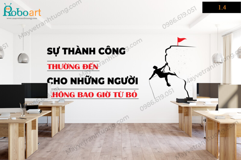 10 Mẫu Tranh Tường Văn Phòng Truyền Cảm Hứng Tạo Động Lực Làm Việc Nhân Viên