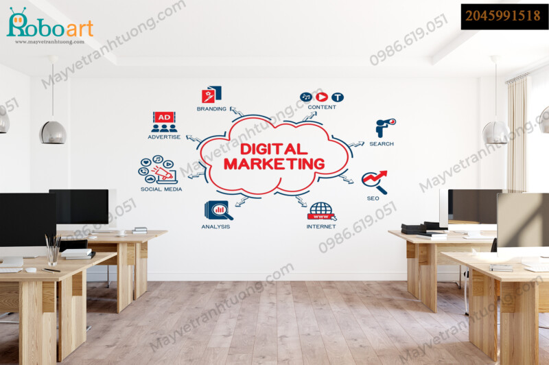 Lợi Ích Khi Vẽ Tranh Tường Văn Phòng Công Ty Ít Người Biết