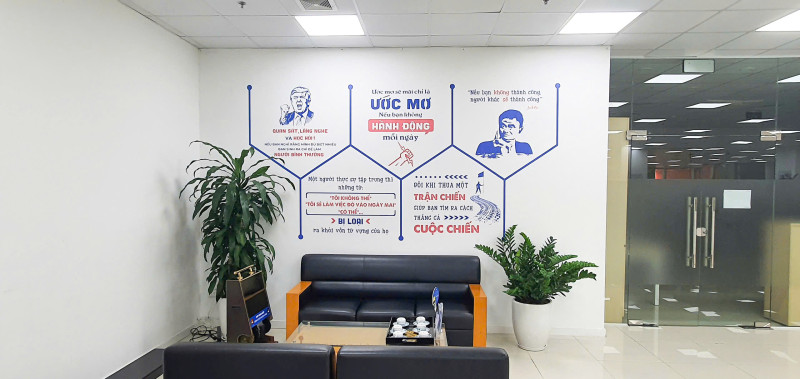 100 Mẫu Tranh Tường Văn Phòng Ấn Tượng Nhất 2025
