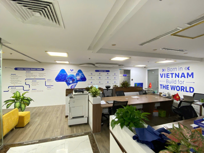 Dịch Vụ Vẽ tranh tường văn phòng theo yêu cầu tại Hà Nội