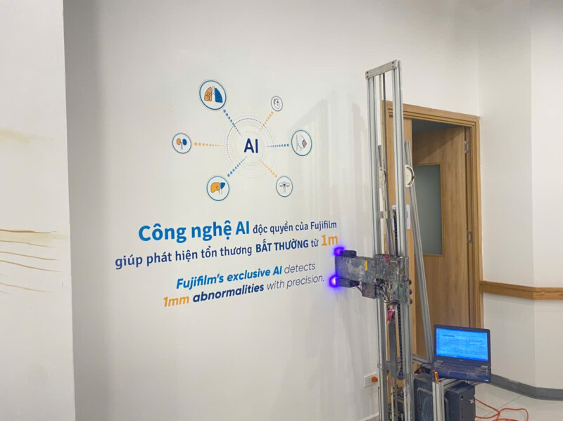 Vẽ Tranh Tường Văn Phòng Cho Phòng Khám Việt Nhật