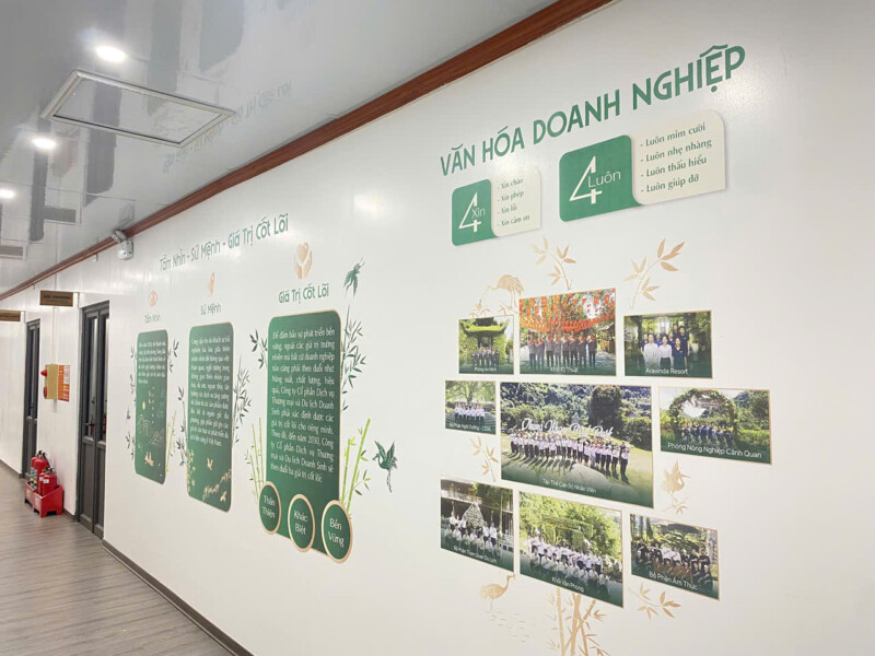 hình ảnh thi công dự án khu du lịch sinh thái Thung Nam